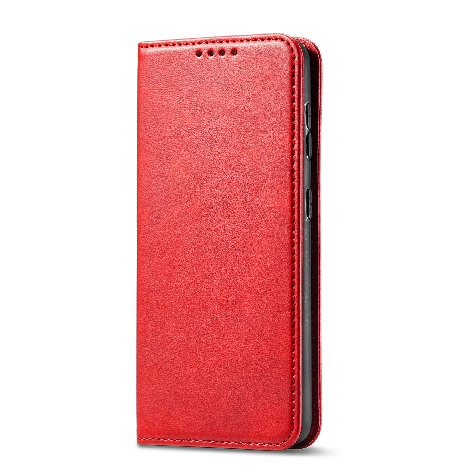 For LG Q7 Calf Texture Magnetic Horizontal Flip Leather Case with Holder & Card Slots & Wallet Phone Case