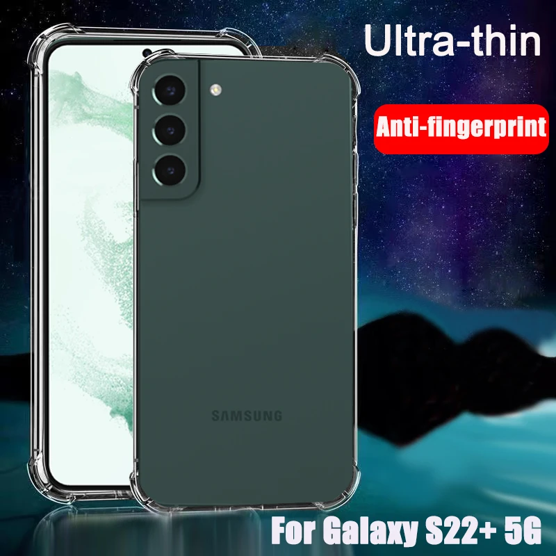 Custodia Trasparente Per Telefono Per Samsung Galaxy S22 + 5G Custodie In Silicone Per Galaxy S22 Plus S 22 + 5G Fundas Custodia Protettiva Trasparent