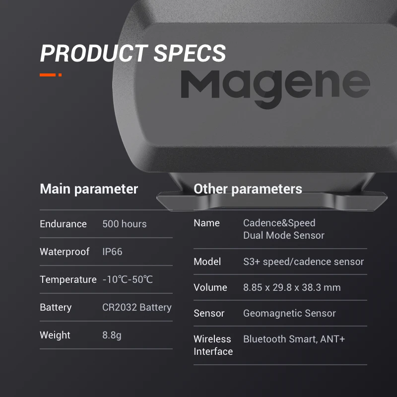 MAGENE-Makin Gemini210 ǵ ̴  ANT + , Jiaming Bai Rui Teng igps ȣȯ