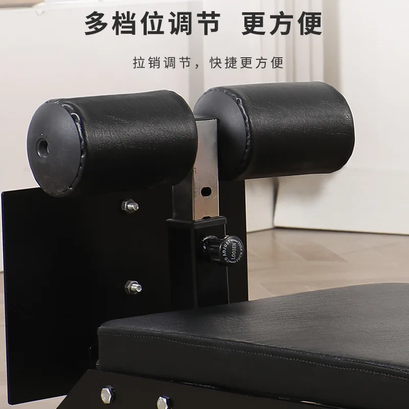 Commercial Nordic Stiff Trainer Roman Chair Goat Upright Sit-Up Aids Household Hamstring Equipment