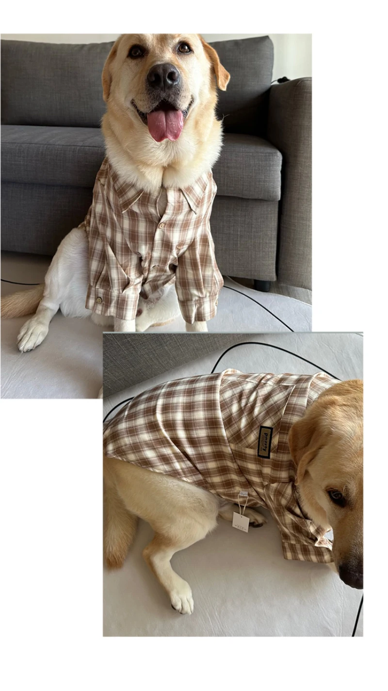 Big Dog Shirt Summer Large Dog Clothes - PeticaDeals