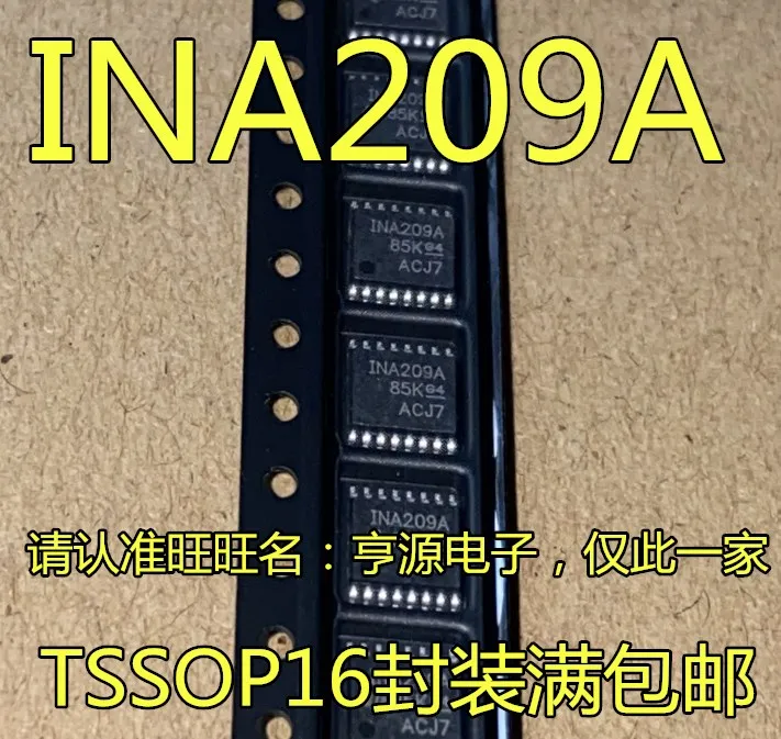 

10 шт. Оригинальный Новый INA209A INA209AIPW INA209AIPWR монитор мощности и высокоскоростной чип компаратора