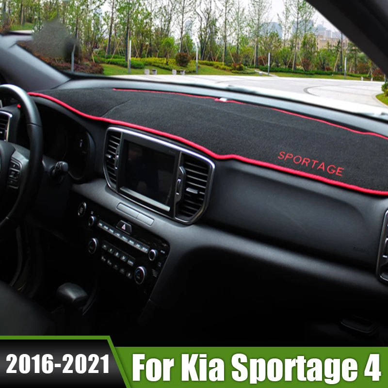 Auto Dashboard Mat Voor Kia Voor Stonic 2017 2018 2019 2020 2021 Auto Dashboard Cover Mat Pad Instrument Beschermen Tapijt Dash Zonnescherm! Auto Dashboard Cover Dash Mat