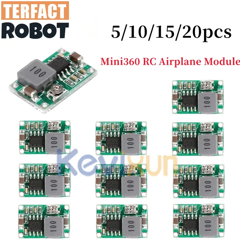 Mini Airplane Module 5/10/15/20pcs Mini360 RC Airplane Module Mini 360 DC Buck Converter 2A ...