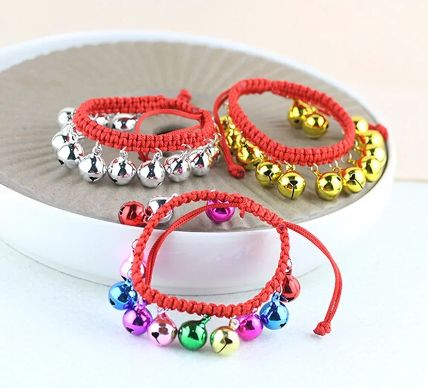 Christmas Decoration Bells Iron Loose Beads jingle bells beads christmas decorations jingle bells christmas bell brass bell home decor For Festival Party