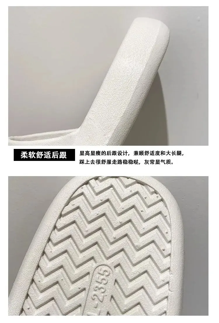 Women's Sandals And Slippers Thick Soles Cute Cartoon Quick Drying Slippers Outside Indoor Soft Bathroom slippers sandals