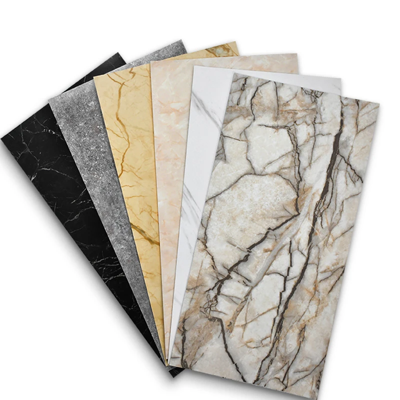 Marble Grain 3d Wall Sticker Floor Sticker 30x60 Cm Pvc Selfadhesive