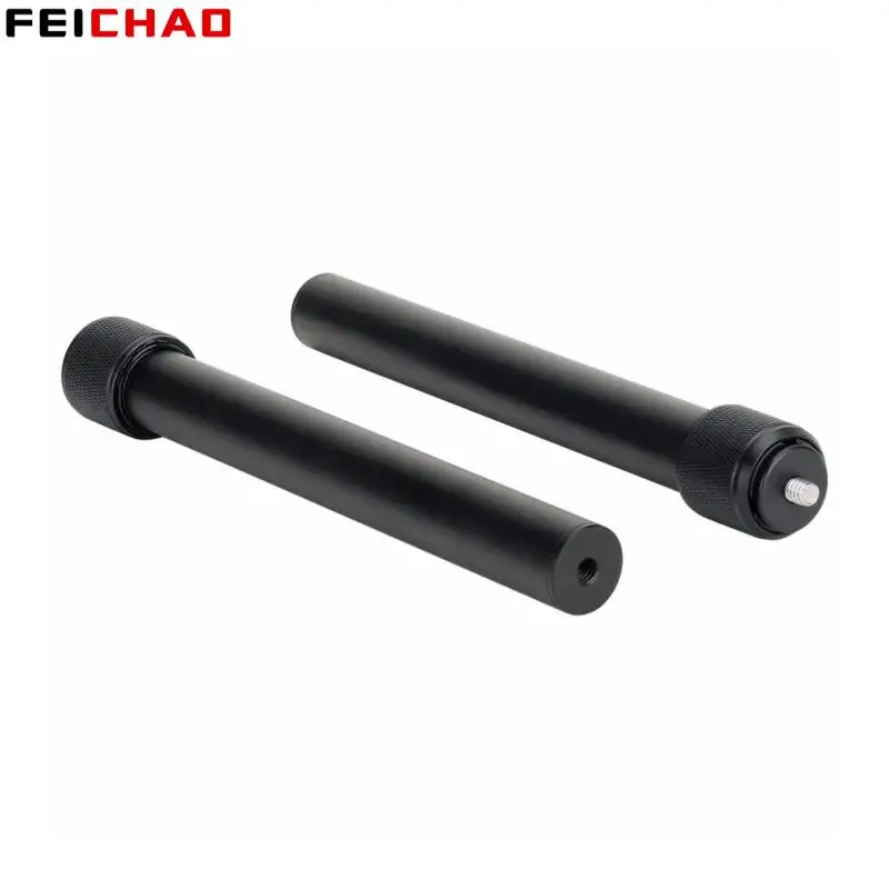 Tripod Mount Monopod Metal Handheld 2-section Extension Rod with 1/4-20 Thread for DSLR Camera Gimbal Stabilizer Phone Holder