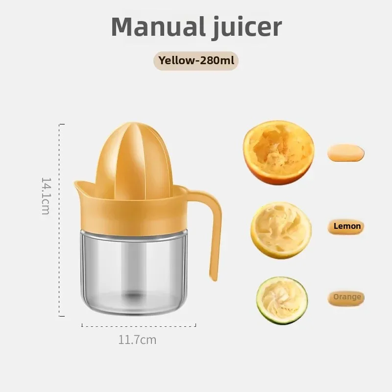 Portable Electric Juicer - Mini Juice Separator -...