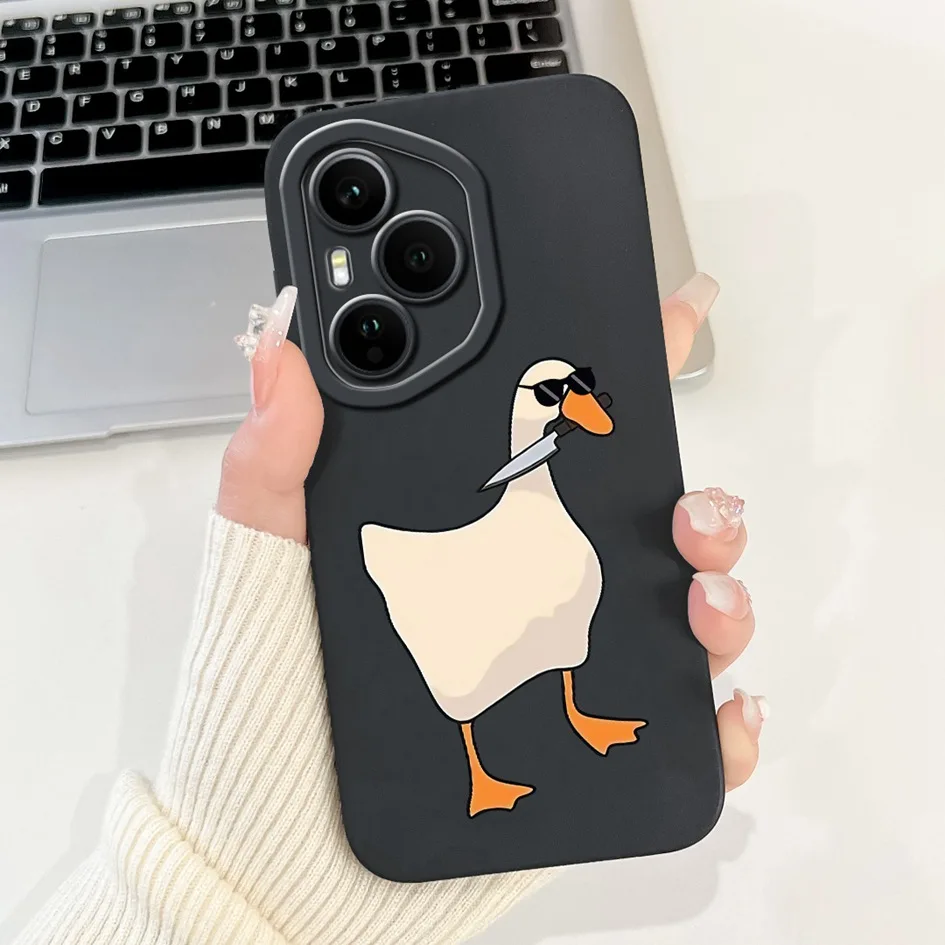 Stylish Shockproof Silicone Cartoon Phone Case - Soft and Cute Back Cover