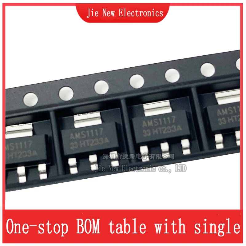 AMS1117-3.3 AMS1117-3.3V 1117 3V 1A SOT223 Voltage Regulator voltage regulator module