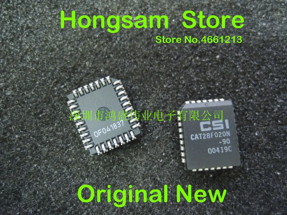 2 개/몫 오리지널 새 제품 CAT28F512N-12T CAT28F102N PLCC