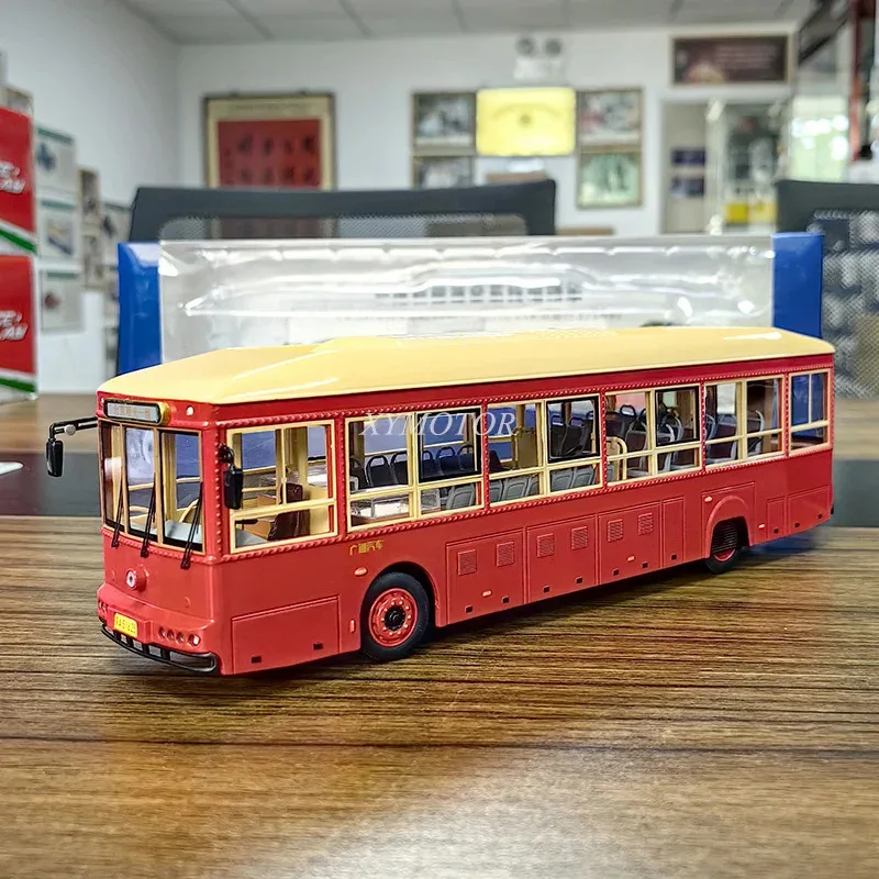 

1/43 Beijing City Bus No.1 sightseeing bus Dangdang car S1625 Metal Diecast Model Car Hobby Display Ornaments Collection Gifts