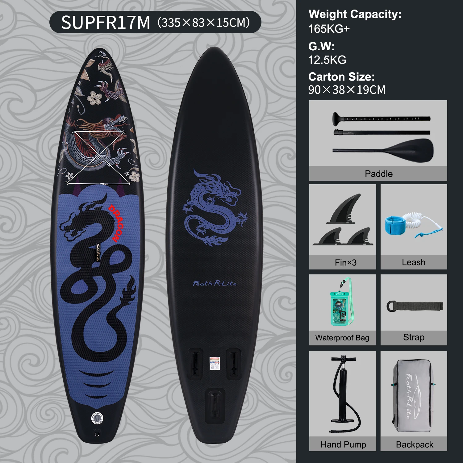 FunWater スタンドアップパドルボード ボード 320×83×15cm Amazon | FunWater（ファンウォーター）インフレータブルSUP