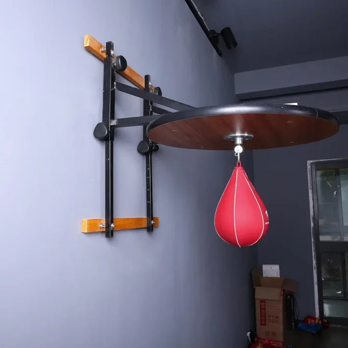 1PC Professional Speed Ball Rack Steel Frame Fitness Boxing Training Speed Ball Adjustable Hanging Vent Sanda Sandbag Pear