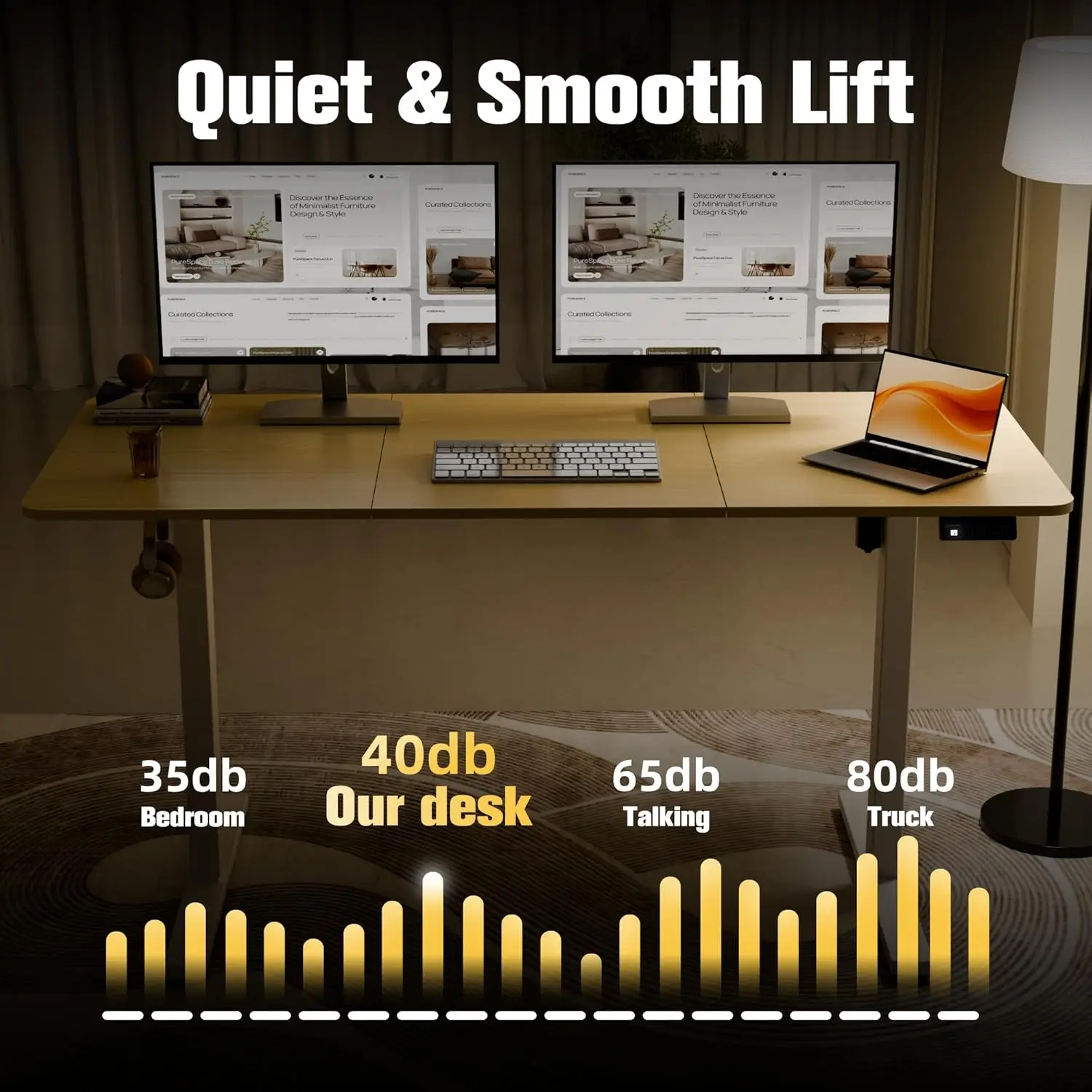 مكتب كهربائي قابل للتعديل Bring Light