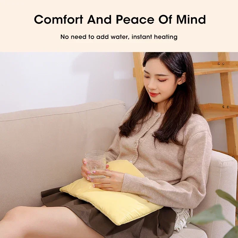 Portable USB Graphene Heating Pad Fast Heating Body Hand Belly Winter Home Office Thermal Warm Mat