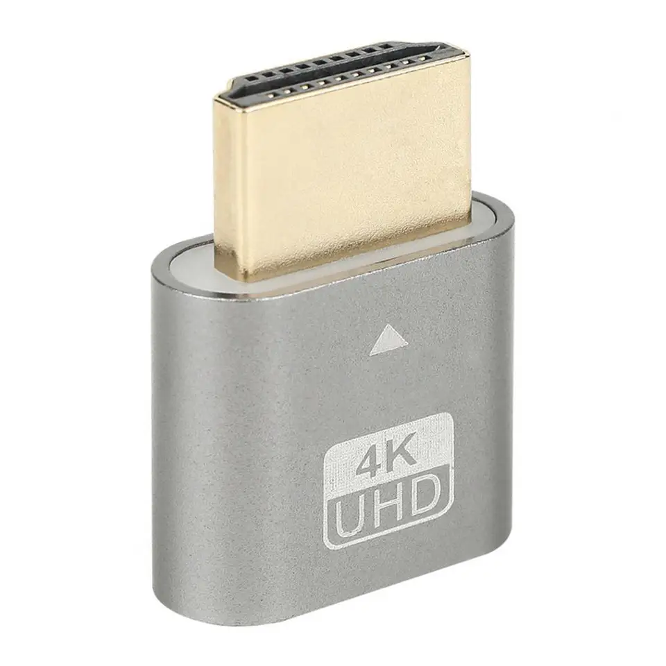 그래픽 카드용 가상 디스플레이 4k 호환 더미 플러그 그래픽 카드 스푸핑용 가상 모니터 디스플레이 에뮬레이터 - AliExpress