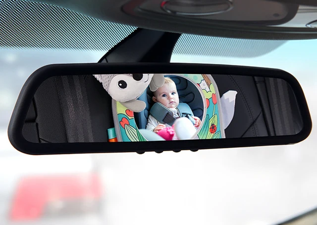 Rétroviseurs réglables pour bébé avec motif animal mignon, miroir de  sécurité pour voiture, rétroviseur de siège arrière automatique pour  enfants - AliExpress