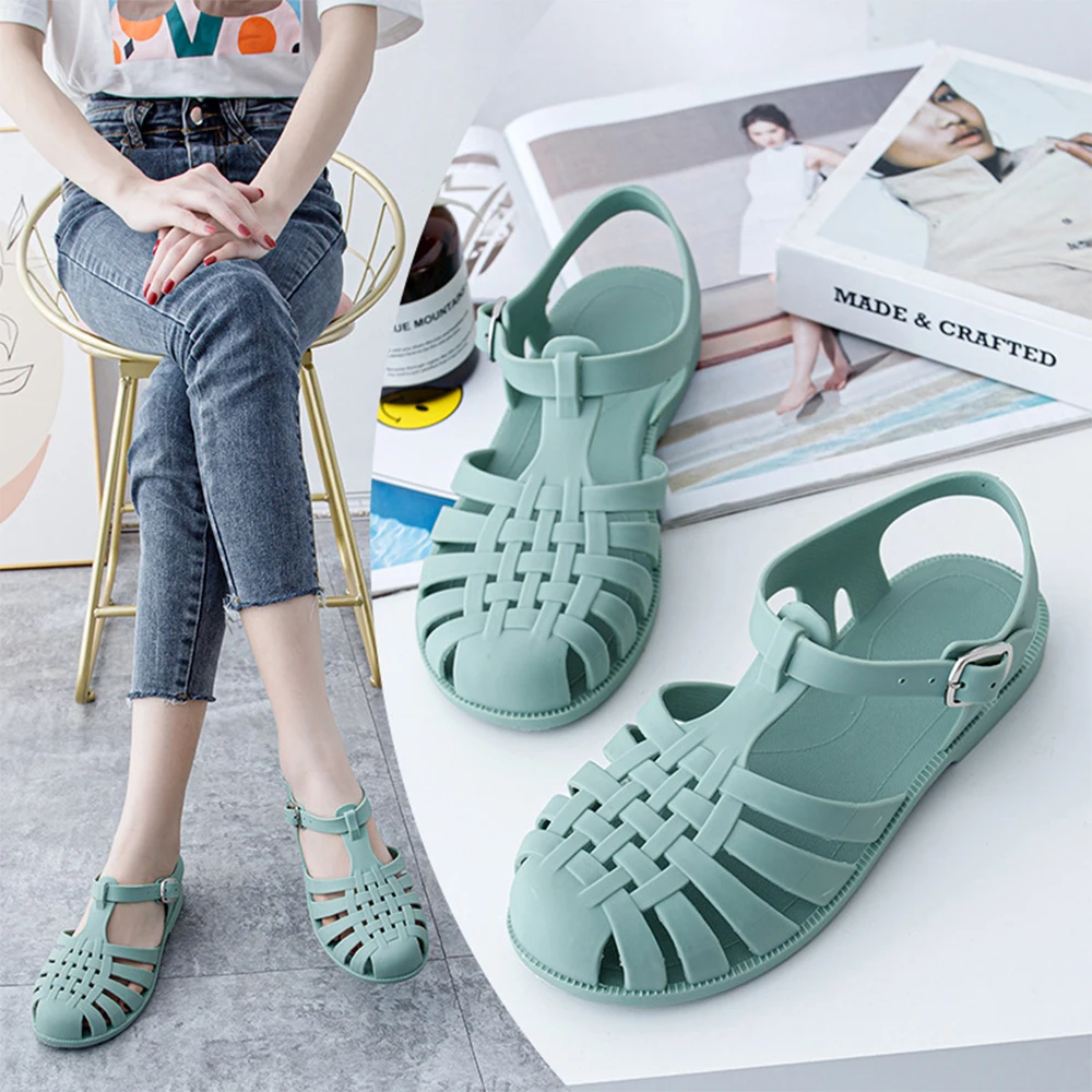 Sandals Women Summer New 2022 Breathable Designer Shoes Women Flip