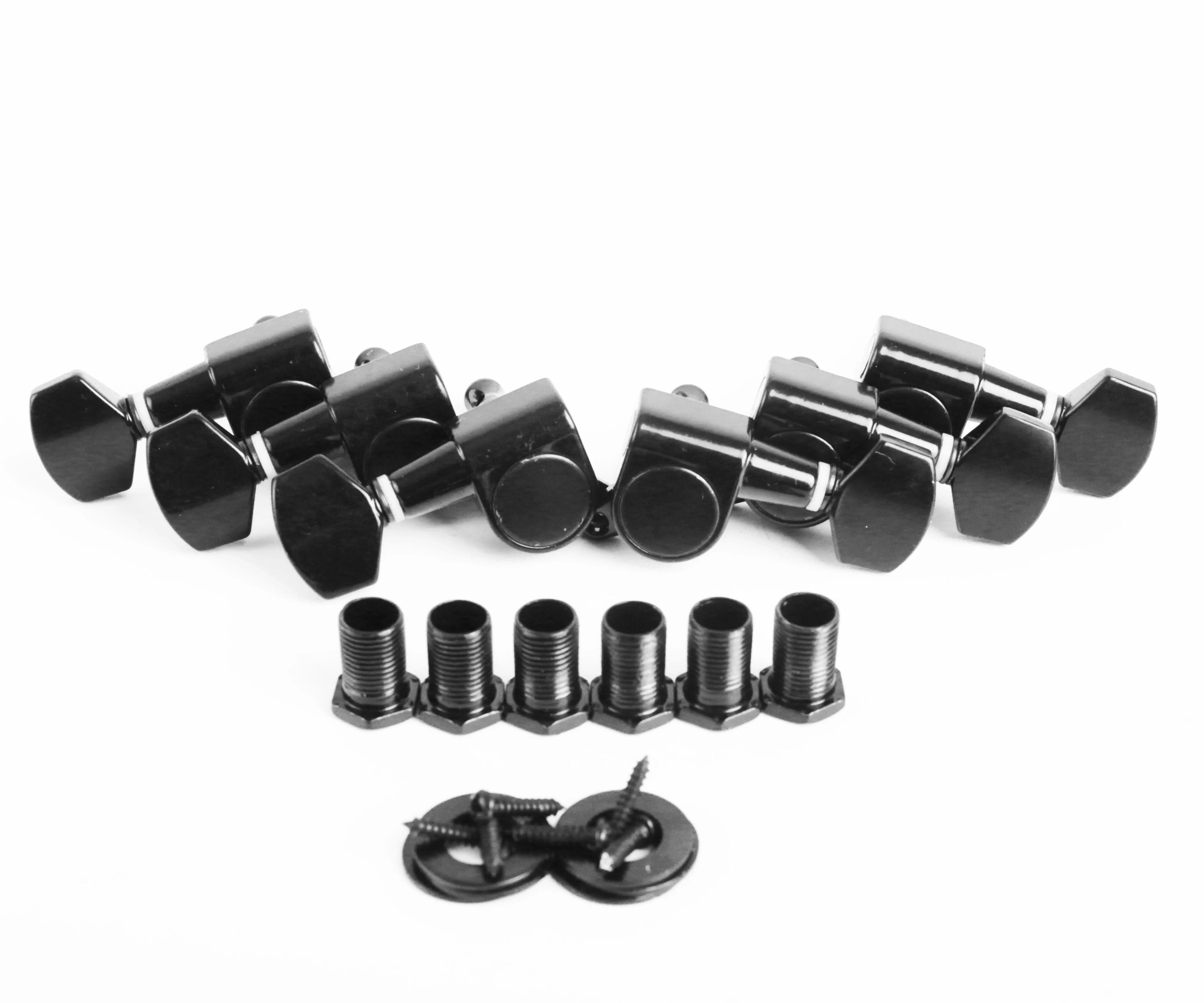 

QN-49 3L3R black guitar string tuning pegs guitar machine heads tunes for electric guitar