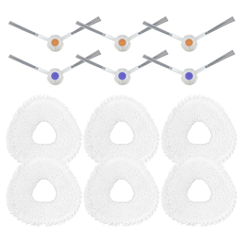 

Аксессуары для робота-пылесоса Narwal J4 Lite, сменные насадки с боковой щеткой для швабры, тряпка, запасные части, аксессуары