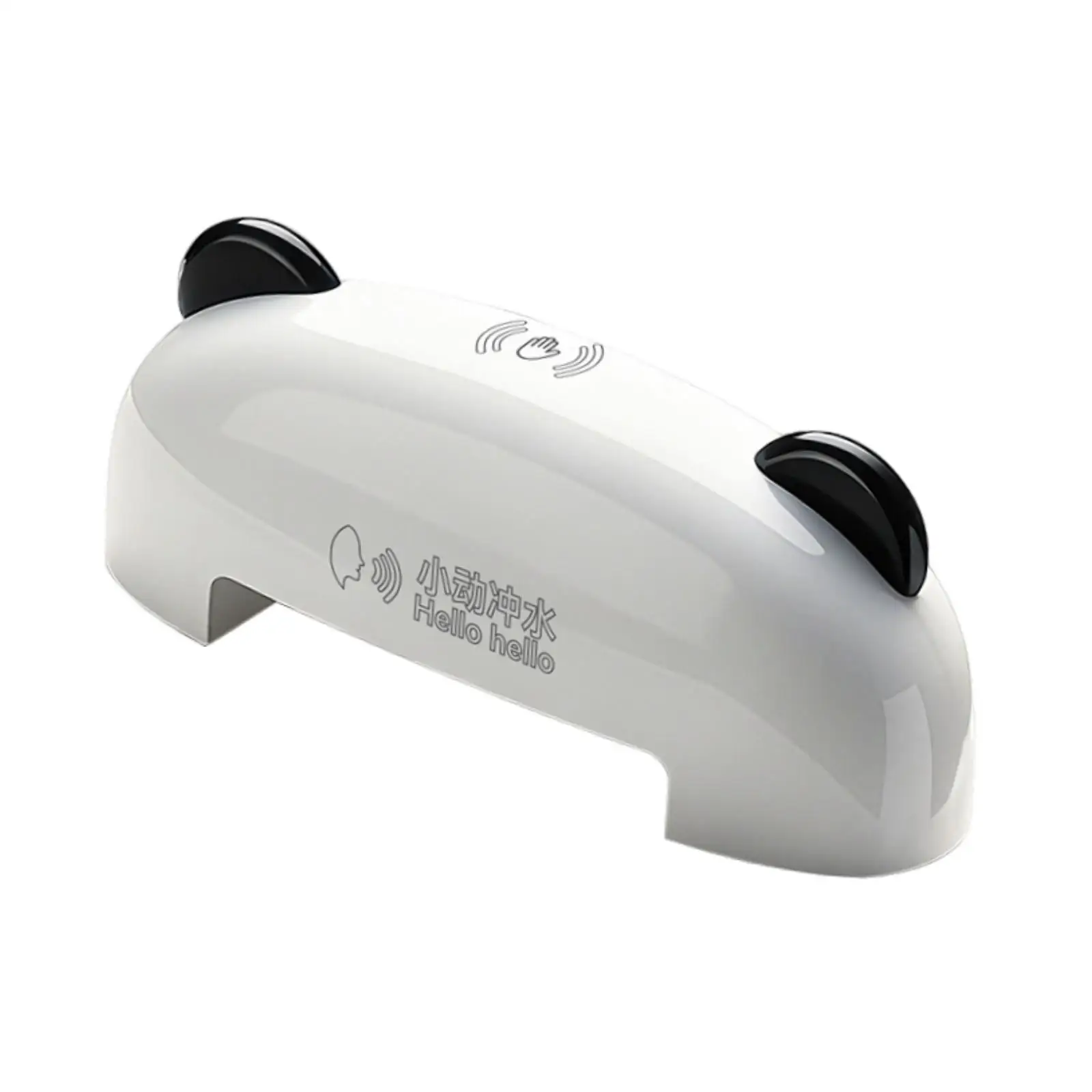 Touchless Toilet Flusher with Voice Control , White Professional 150x50x56mm