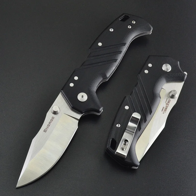 Cold Finish S35vn Steel Engage Tactical Folding Knife High Hardness Strong  G10 Handle Rescue Outdoor Survival Edc Camping Tool - Knife - AliExpress