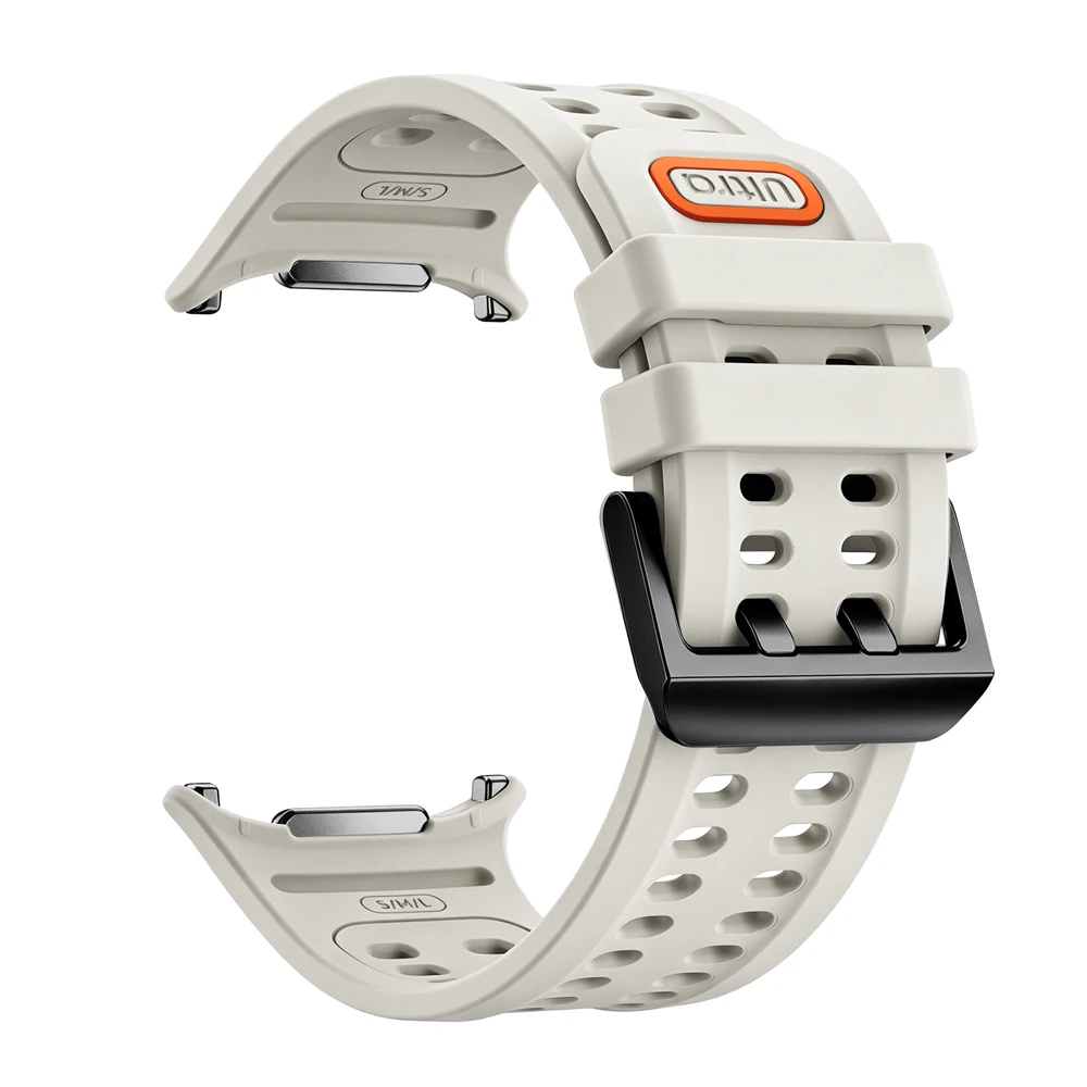 Breathable Silicone Sports Ocean Watch Band - Original Bracelet Strap