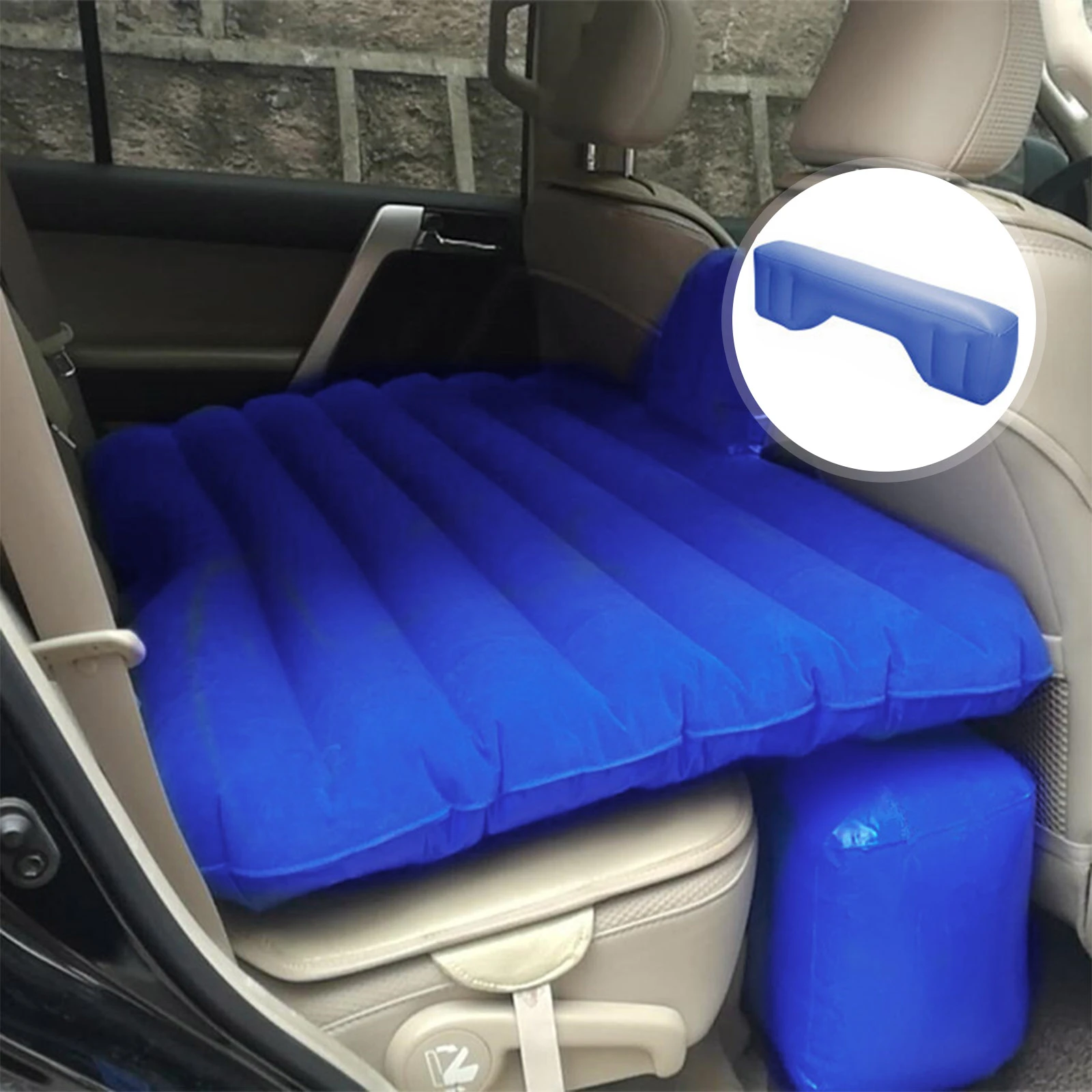 Car Air Inflatable Travel Mattress Bed For Car Back Seat Mattress