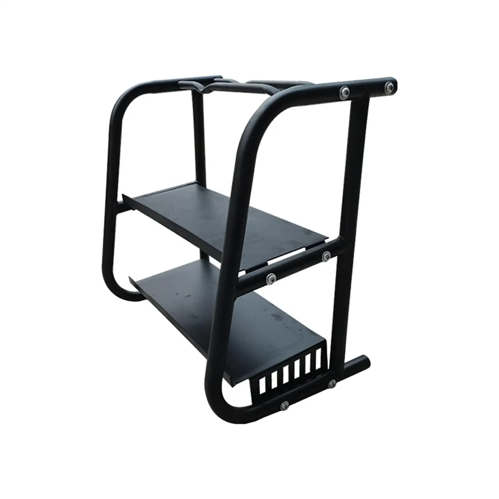 

3 Tier Iron Dumbbell Rack Weight Storage Organizer Barbell Rack for Dumbbells of Different Sizes Dumbbells Barbells Kettlebells