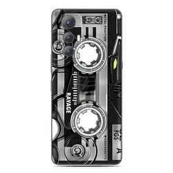 Retro Cassette Tape Design Soft Phone Case Cover - Xperia 5 (Style 3)