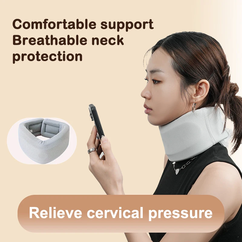 Sleeping Soft Sponge Cervicorrect Neck Brace Pressure Relief Cervical Pain Vertebra Protection Neck Spine Brace Travel Nap