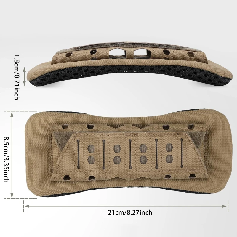 Shoulder Pad Strap Vest Comfort Cushion Pad Mesh For Hunting Vest Accessory Backpack breathable mesh cushion