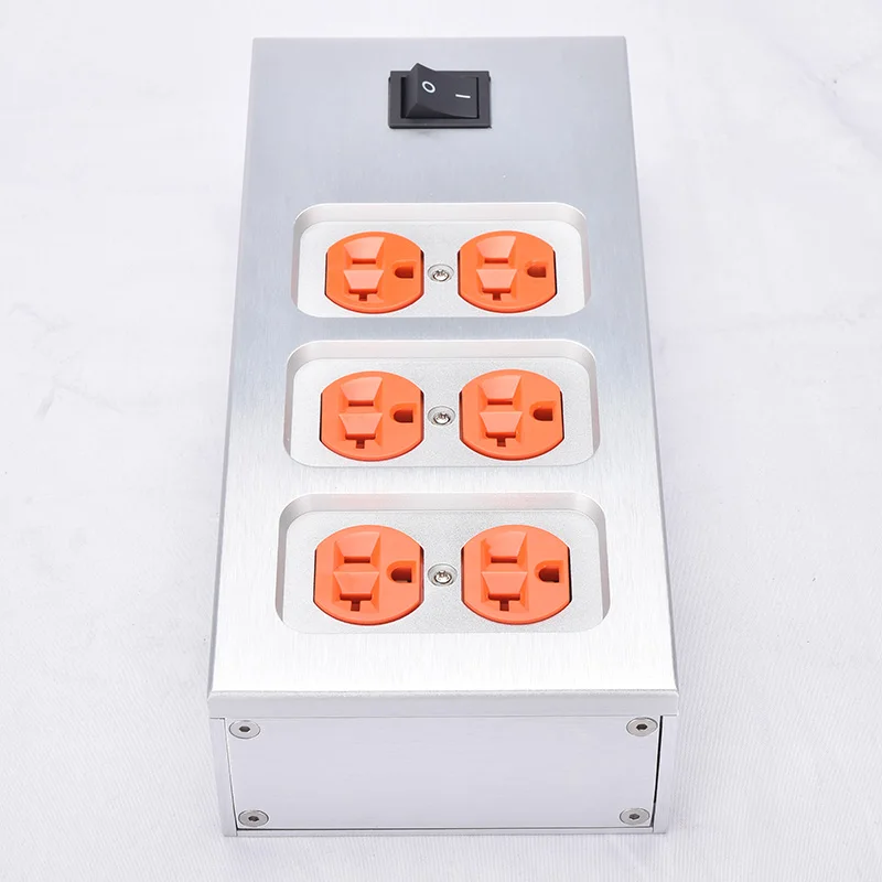 

BRZHIFI aluminum American standard power socket