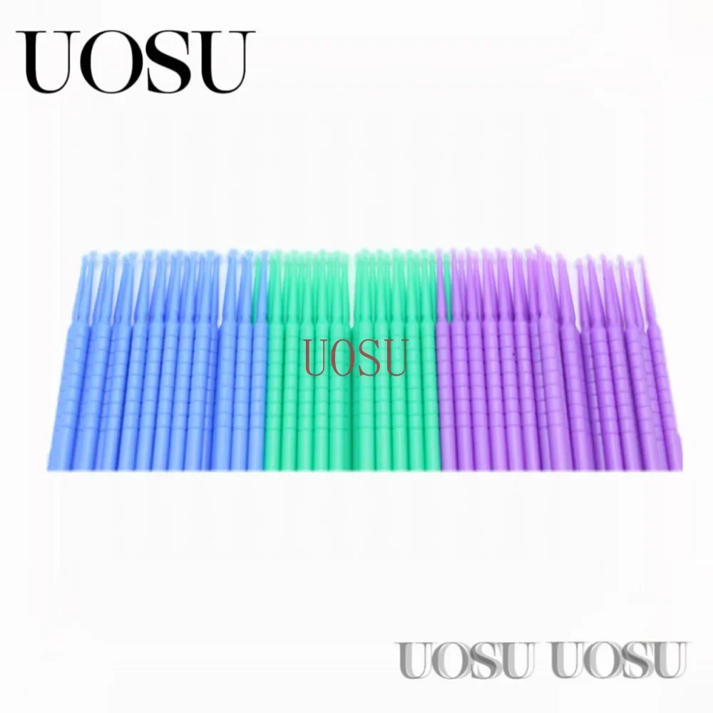 

100PCS/Bottle Dental Disposable Micro Brushes Applicators Micro Brush Dentistry Odontologia Extension Tools Dentist Materials