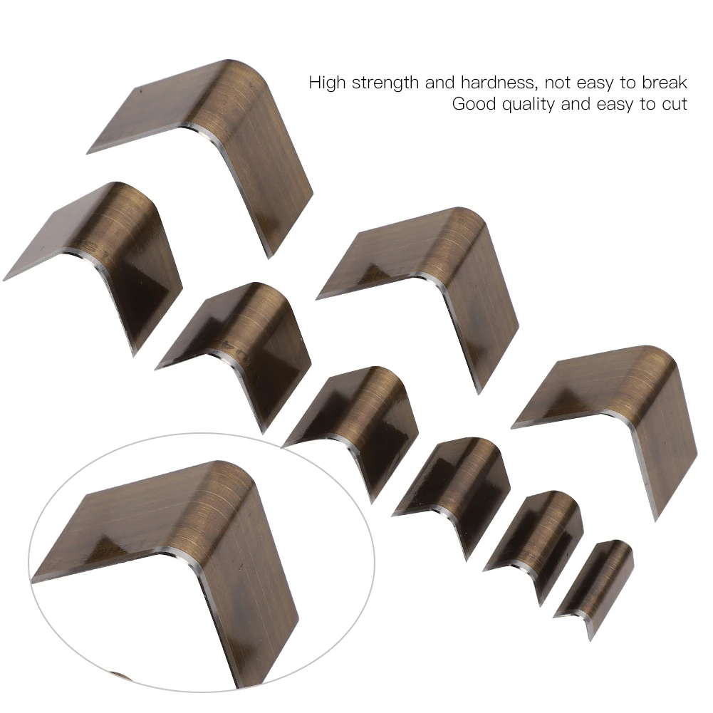 Leather Hole Puncher Leather Hole Punch Leather Punch Tool Round Hole Punch Cutter Set Hole Punch Cutter Set Round Hole Punch Set Leather V Shape Punch DIY Leather Punch Tool Tail Cut Puncher Rounded Knife Round Belt Perforated Accessory Set