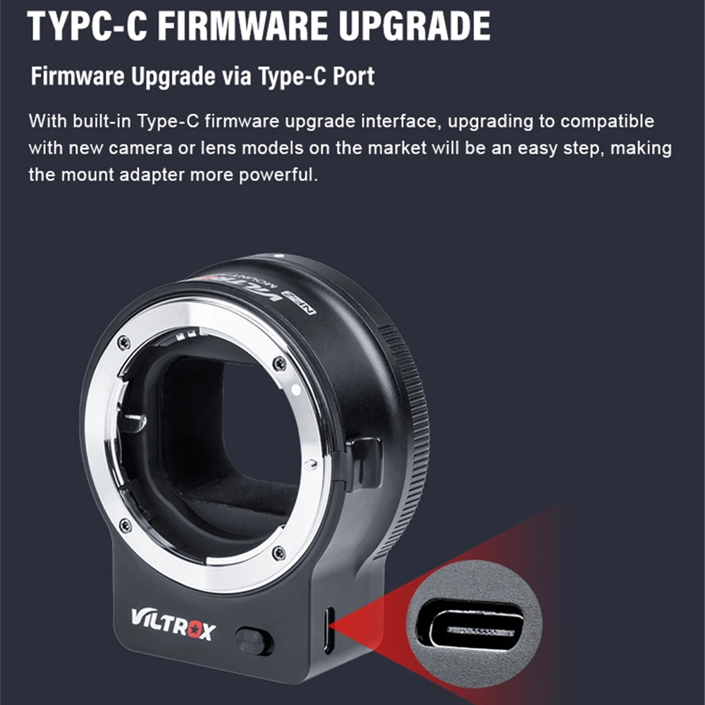 Viltrox NF-Z オートフォーカス フルフレーム レンズアダプターリング