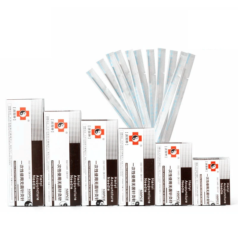 

600Pcs sterile acupuncture needles disposable acupuncture needles beauty massage use needle face massager
