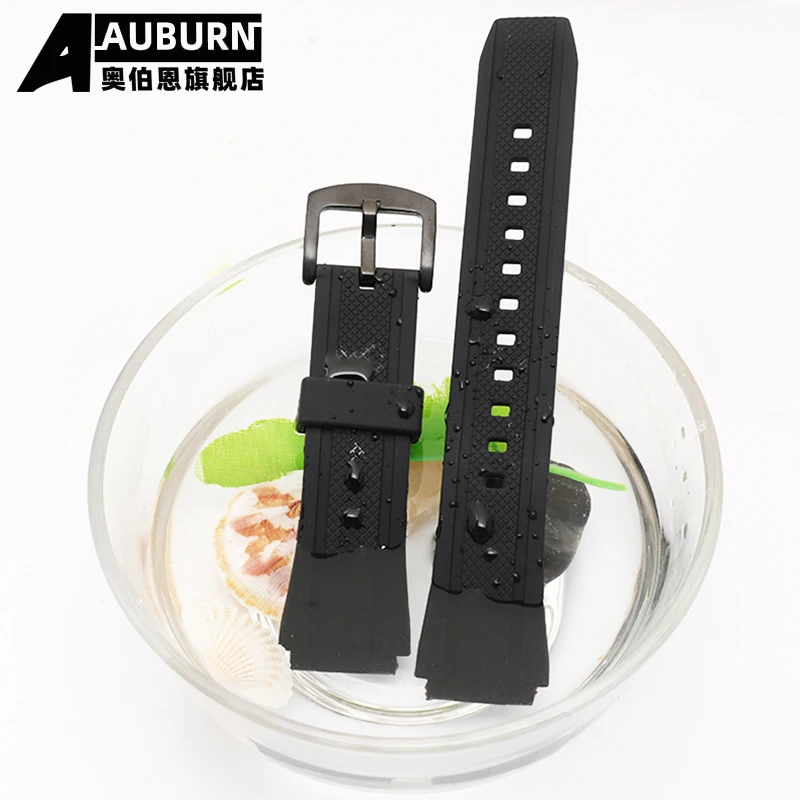Accorios De Reloj Aplicabl A Casio EF 552, Correa De Goma Para