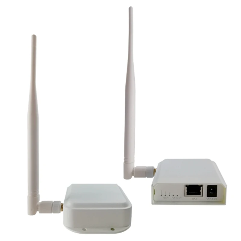 

Wireless Signal Wall-Through Ethernet Air Connector Port Bridge Kit Outdoor Long Distance UP To 1000 Meters