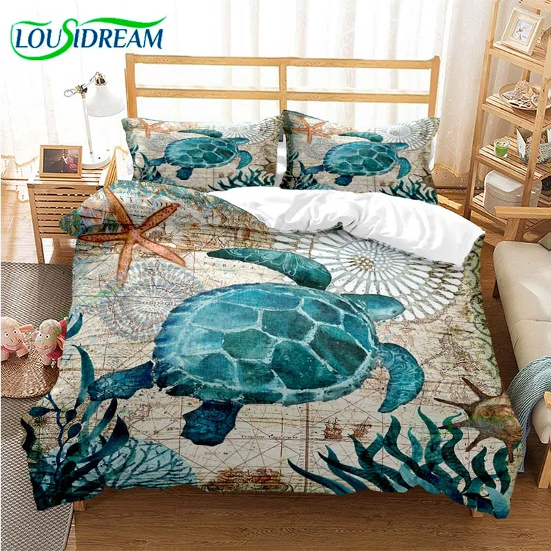 

Turtle Bedding Set Duvet Covers Supernatural TV Series Sam Dean Comforter Cover Sets Bedclothes Bed Linen Set