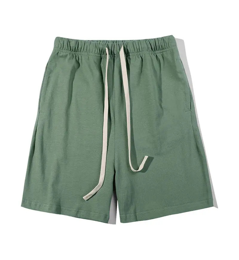 DIY LOGO Custom Fashion Style 100% Cotton Hip Hop Streetwear Fashion Shorts Man Summer Beach Running Shorts Men'S Street 4