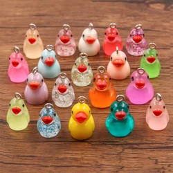 Cute Duck Resin Earring and Pendant Charms - 10 Piece Set (Mix)