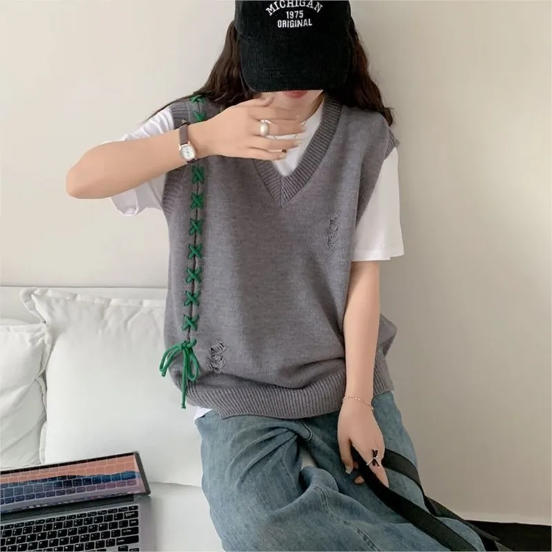 Creative Pregnant Women's Knitted Vest Jacket New Arrival Maternity Spring and Autumn V-neck Outerwear Sweater Jacket LH161