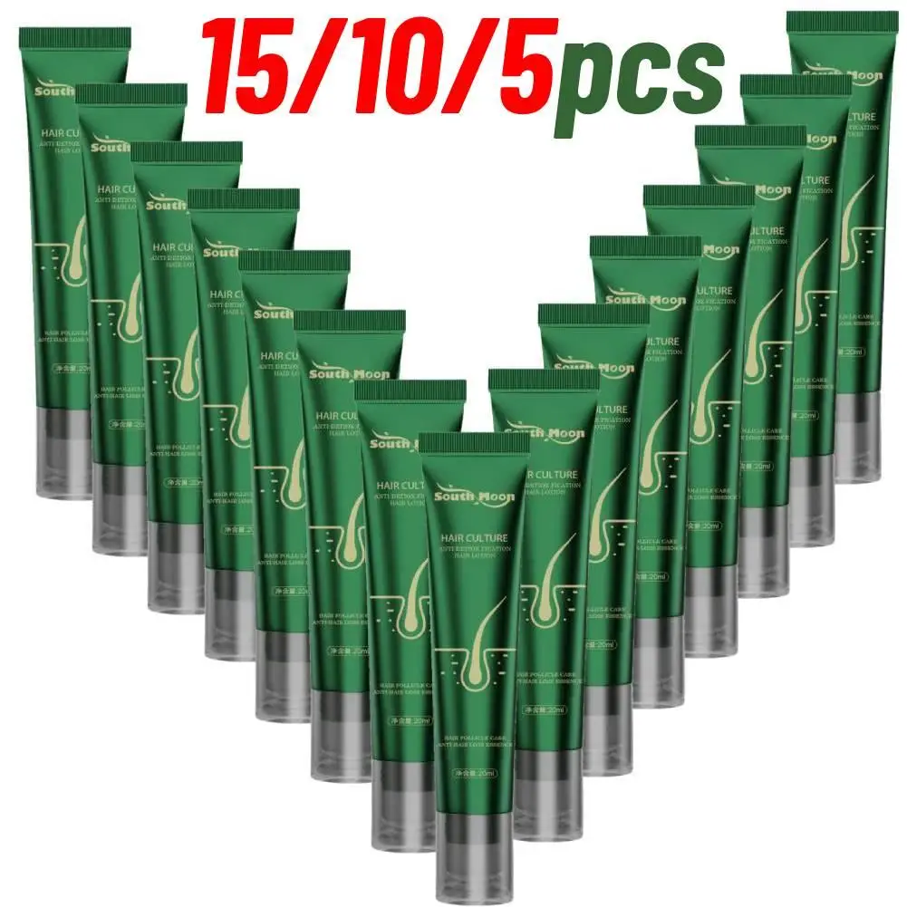 

15/10/5pcs Biotin Fast Oil Hair Regrowth Serum Hair Thinning Treatment Liquid Anti-Hair Loss For Adults