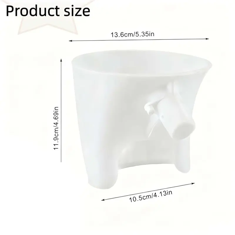 B47B-키친에이드 믹서용 안티 스플래시 틸트 헤드 부착물 5쿼트, 밀가루 깔때기 무혼란 식기세척기 사용 가능 베이킹 도구 2개