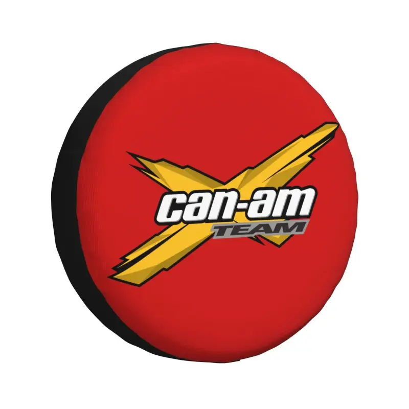 

Can Am Tire Cover 4WD 4x4 RV BRP Motorcycle Spare Wheel Protector for Honda CRV 14" 15" 16" 17" Inch