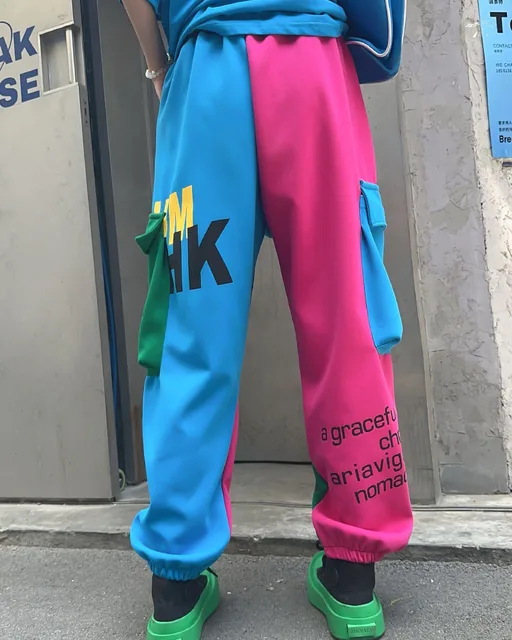 Patchwork Sweatpants 11