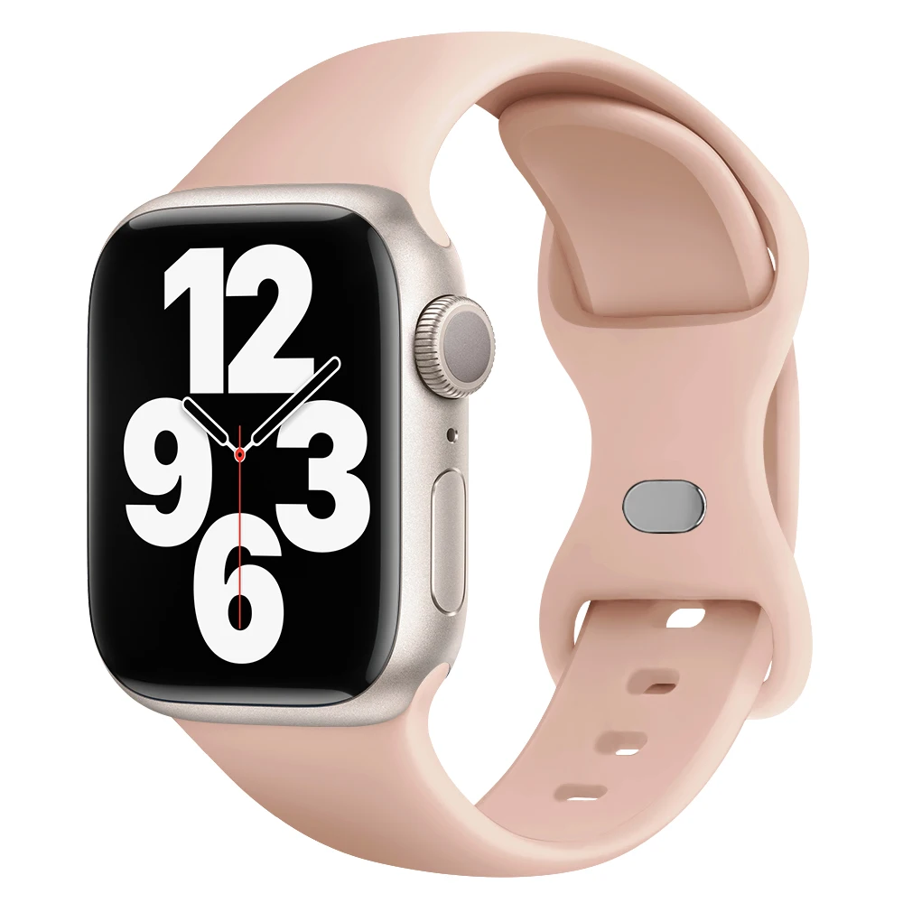 Elegant Soft Silicone Watch Band - Premium Strap Bracelet